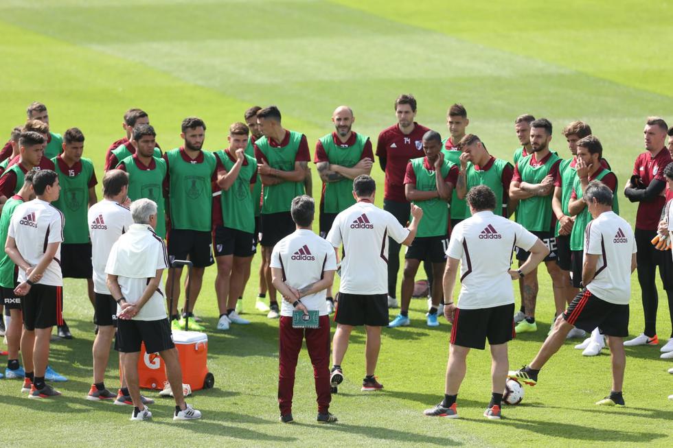 Entrenamiento de River Plate en Estadio de Alianza Lima. (Fotos: Violeta Ayasta / GEC)