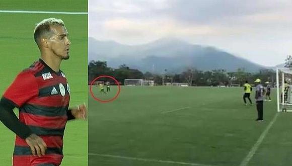 Miguel Trauco marcó golazo en los entrenamientos de Flamengo | VIDEO