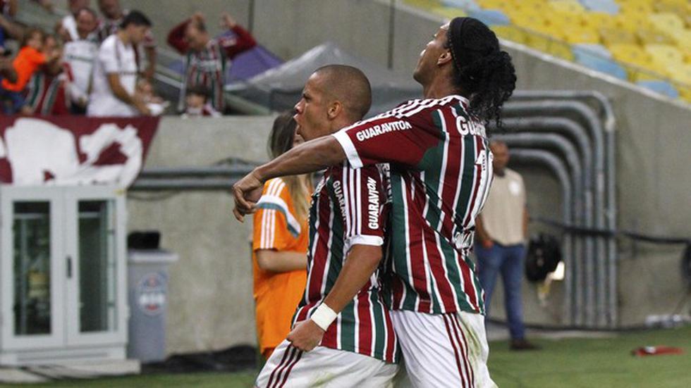 Ronaldinho y su debut a lo grande con el Fluminense en el Maracaná [GALERÍA] 