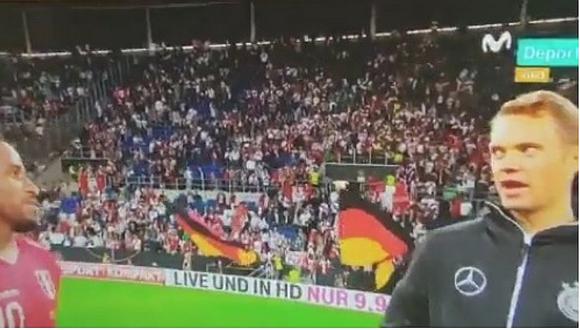 La conversación entre Farfán y Manuel Neuer tras el Perú vs. Alemania