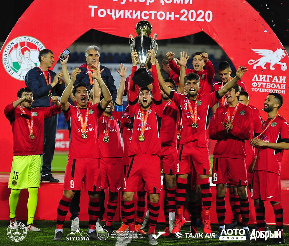 FC Istiklol Dushanbe campeón de la Supercopa de Tayikistán (Foto: VK FC Istiklol Dushanbe )