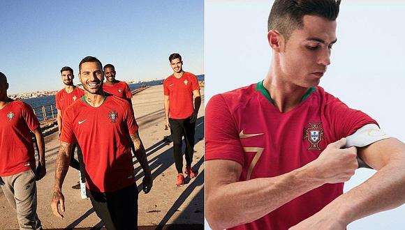 Portugal presentó camiseta para Rusia 2018 con Cristiano Ronaldo