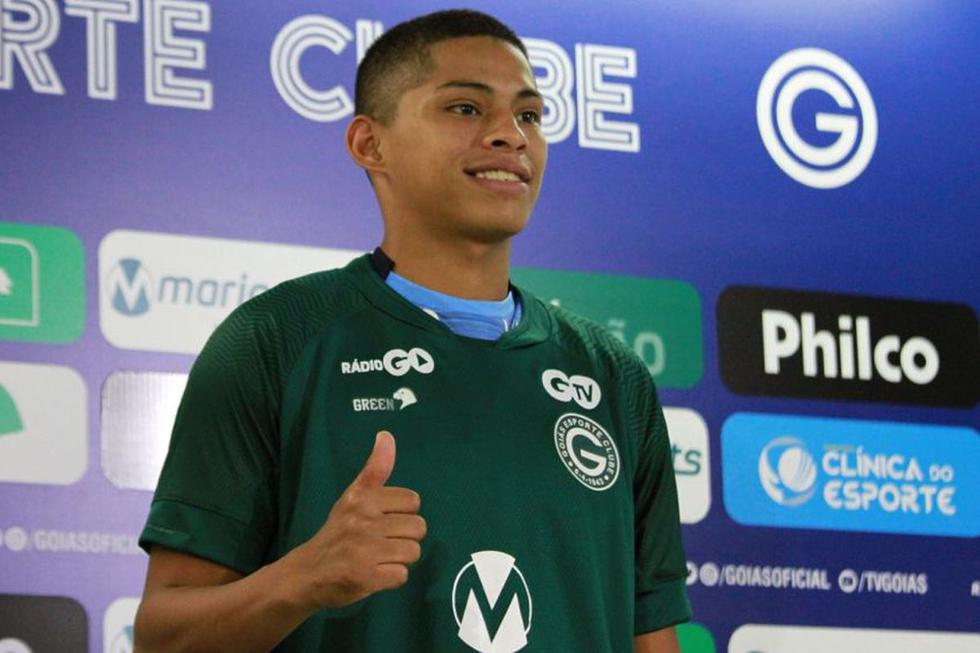 Kevin Quevedo es nuevo jugador de Goiás de Brasil. (Foto: Goias)