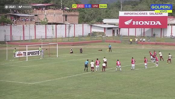 Germán Denis marca el empate para Universitario tras penal [VIDEO]