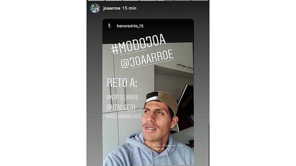 Jugadores de Alianza Lima trolean a Joazhiño Arroé con fotos virales en Instagram