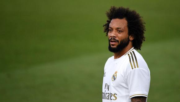 Marcelo sufrió una lesión y se perderá el partido de Real Madrid de LaLiga. (Foto: AFP)