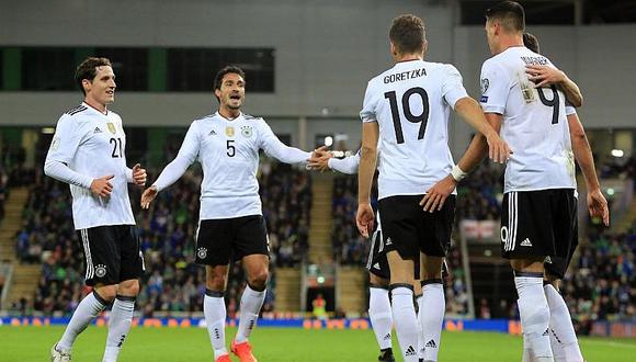 Alemania vence 1-3 a Irlanda del Norte y clasificó a Rusia 2018 [VIDEO]