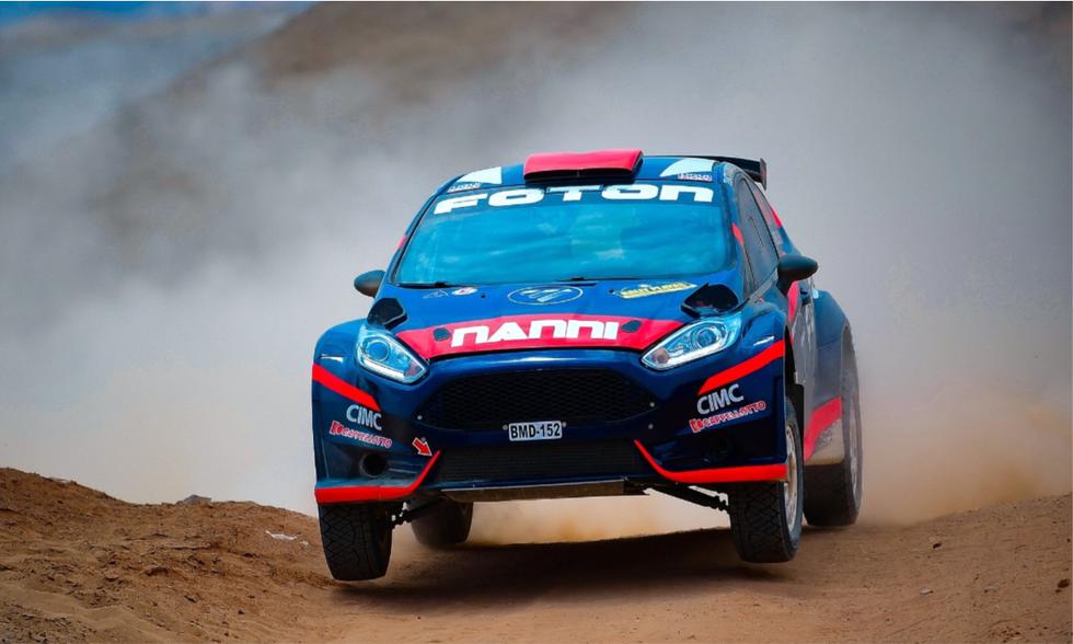 Falla mecánica le juega mala pasada a Nicolás Fuchs en el Rally Playas 2020 | Foto: Itea