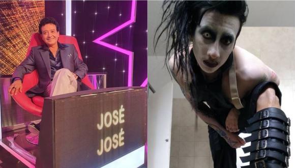 ‘José José’ y su emotivo mensaje ‘Marilyn Manson’ tras ganar “Yo Soy”. (Foto: @mike1bravo/@carlosburga_josejose)
