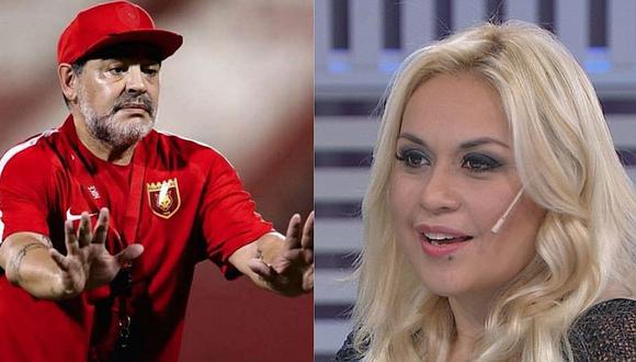 Maradona amenazó con demandar a la madre de su hijo Diego Fernando