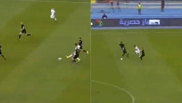 André Carrillo se llevó a tres y dio pase para golazo del Al-Hilal [VIDEO]