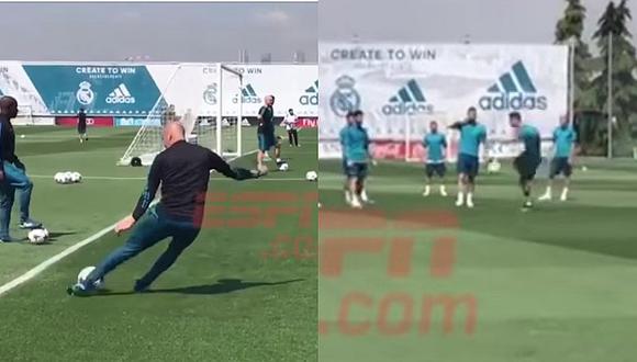Cristiano Ronaldo y el golazo de volea tras pase de Zidane [VIDEO]