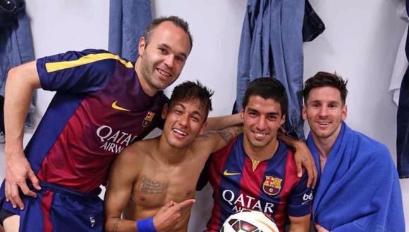 Luis Suarez celebró 'hat- trick' con Barcelona llevándose el balón [FOTO]