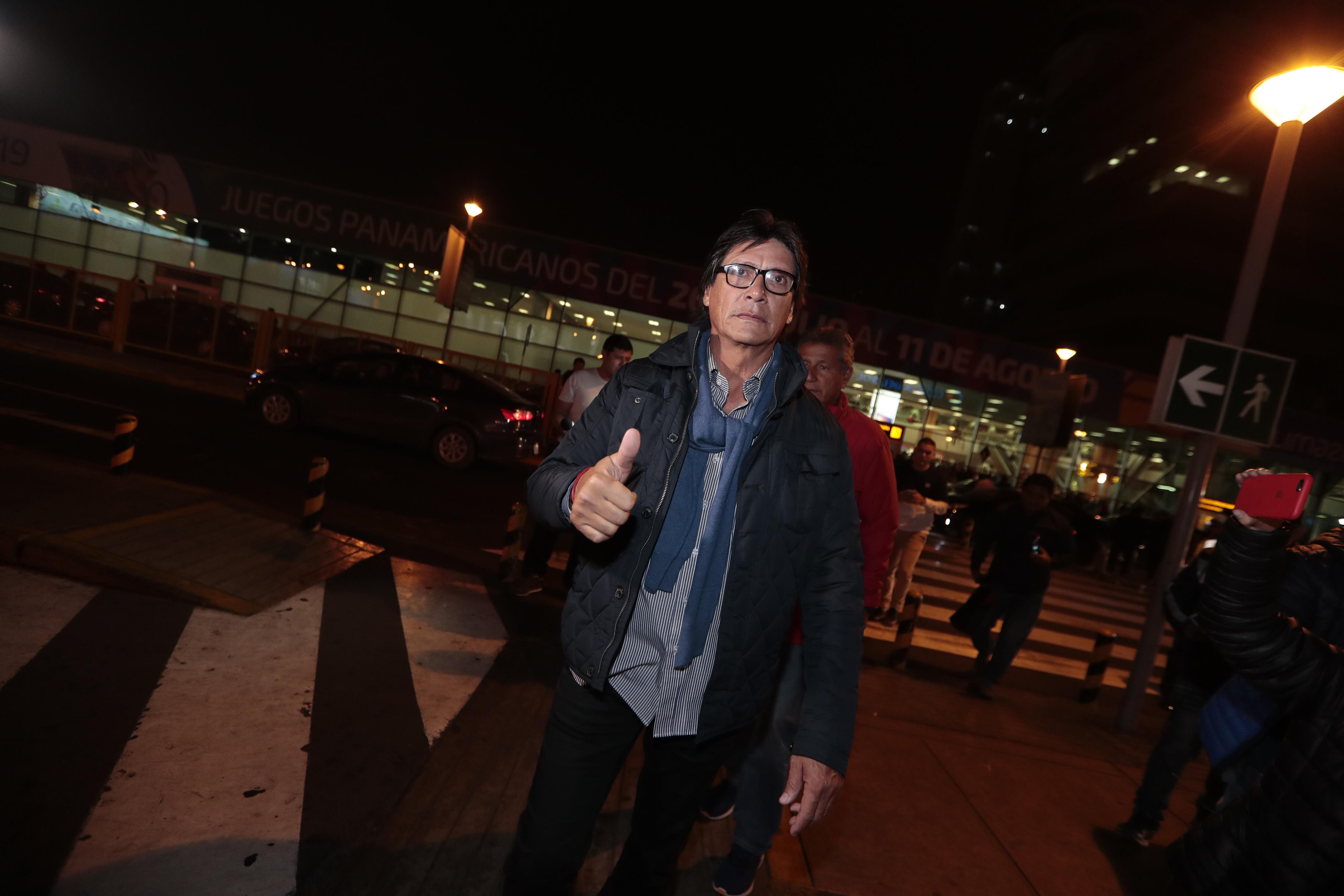 lima 5 de junio del 2019Llegada de Ángel Comizzo, nuevo técnico de Universitario