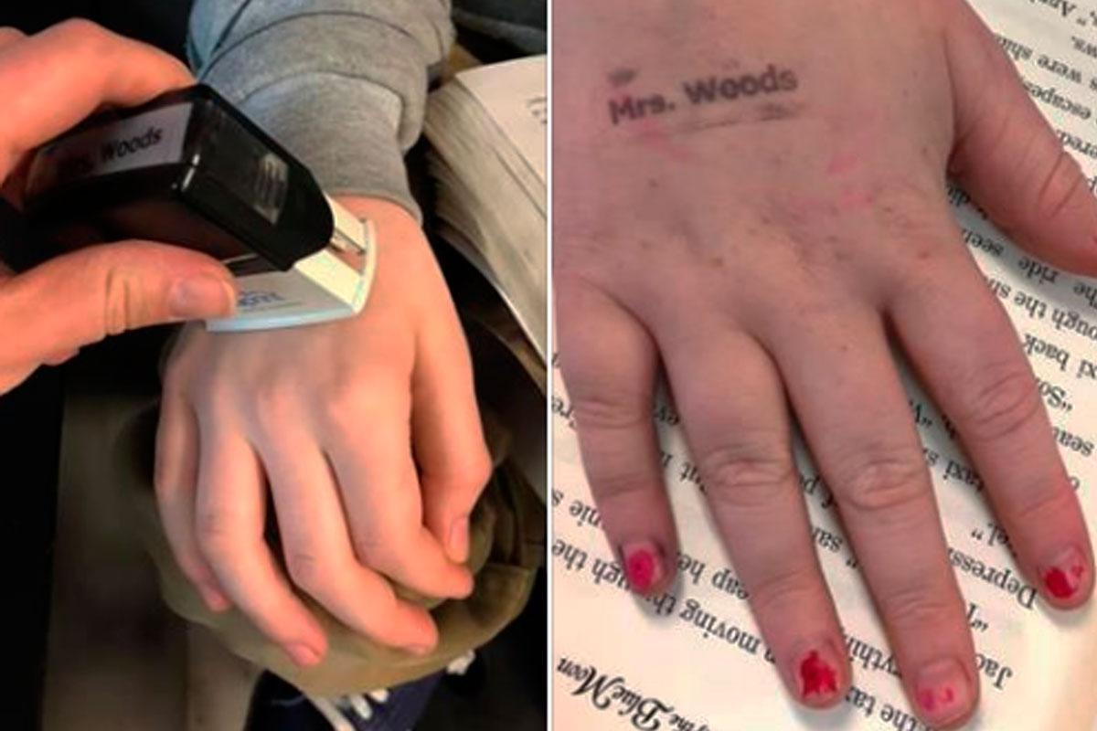 A una profesora de la escuela de Hallsville en Missouri se le ocurrió una brillante idea para que sus niños se laven las manos "todos los días". (Facebook)