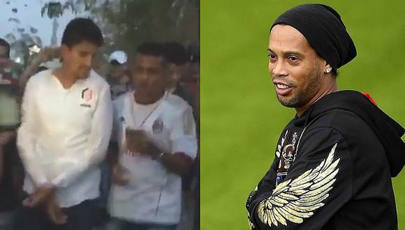 Estafó con llevar a Ronaldinho y lo ataron hasta que devuelva el dinero