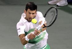 Novak Djokovic anunció que no competirá en el Indian Wells