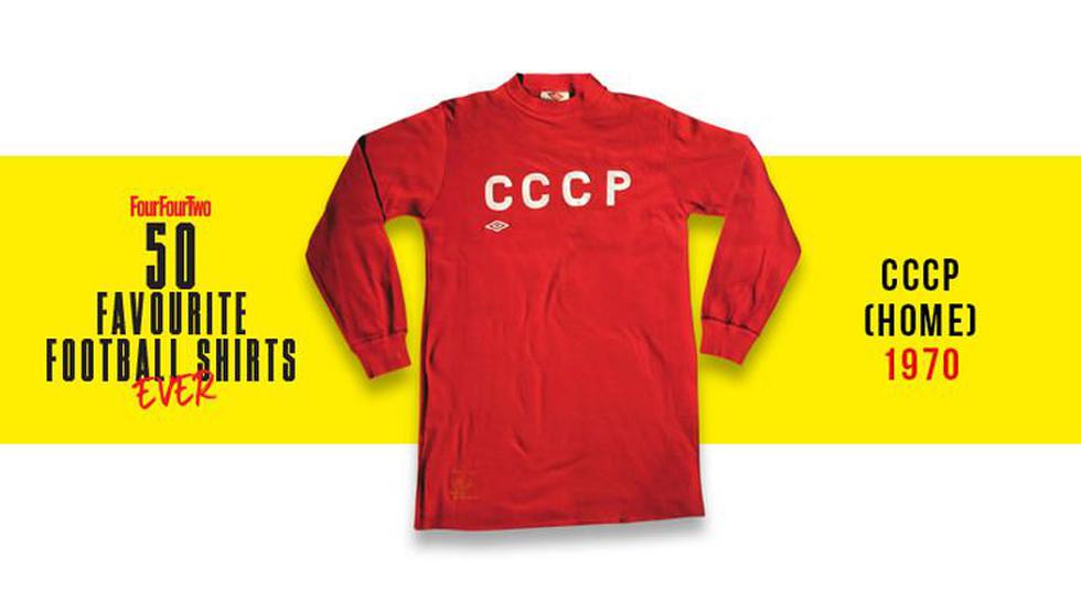 Las 50 mejores camiseta de la historia para la revista FourFourTwo. (Foto: FourFourTwo)