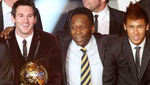 Pelé confiesa que le gustaría jugar en el Barcelona de Messi y Neymar
