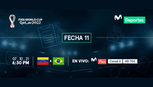 Venezuela vs. Brasil EN VIVO | ONLINE | EN DIRECTO el partido de la jornada 11 de las Eliminatorias Qatar 2022 en el estadio Olímpico de la Universidad Central de Venezuela