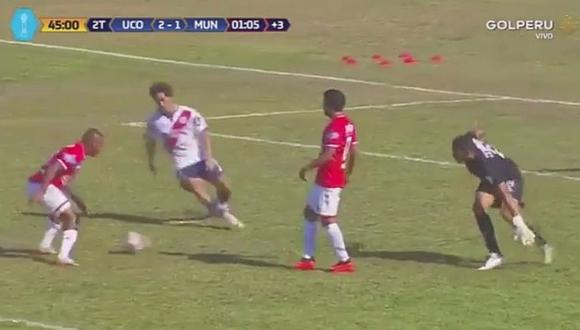 Aguirre y el gol que falló tras 'Maradoniana' jugada de Manco [VIDEO]