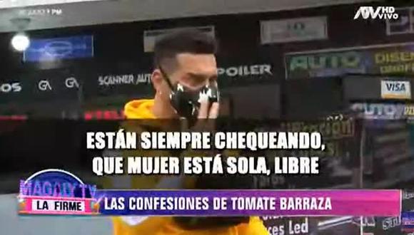 ‘Tomate’ Barraza reveló que Jefferson Farfán y Carlos Zambrano coquetearon con Vanessa López. (Foto: Captura de video)