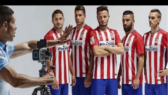 Atlético de Madrid: Simeone da indicaciones a sus jugadores hasta para las fotos