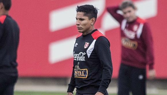 Selección peruana: Raúl Ruidíaz no pudo entrenar con normalidad
