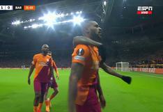 Barcelona vs. Galatasaray: gol de Marcao para el 1-0 de los turcos en Europa League | VIDEO