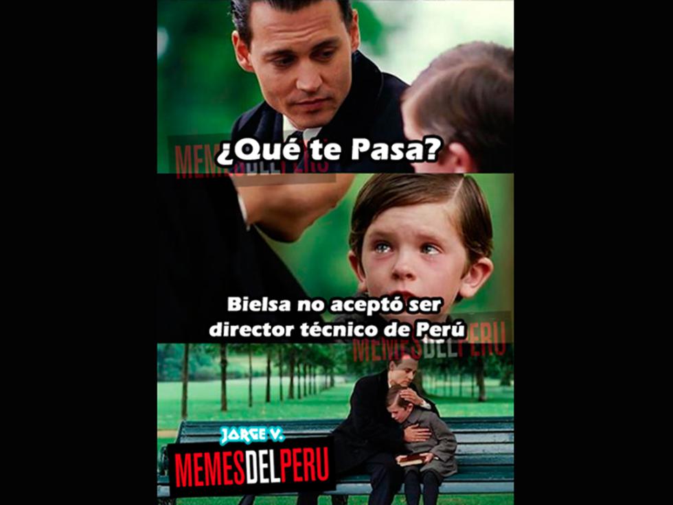 Los memes tras la negativa de Bielsa y el nombramiento de Bengoechea como DT de Perú