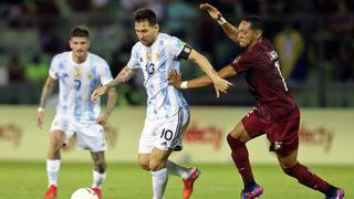 Argentina vs. Venezuela en vivo: A qué hora y dónde ver el partido por Eliminatorias Qatar 2022