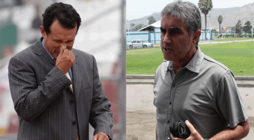 Reynoso y Oblitas llegan al velorio de Gianfranco Espejo