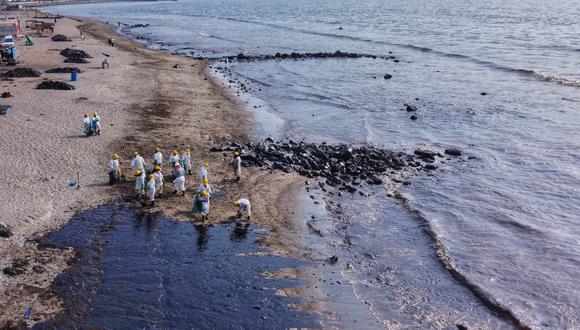 El impacto del derrame de 6.000 barriles de petróleo de Repsol es considerado por el gobierno como “el peor desastre ecológico ocurrido en Lima en los últimos tiempos”. (Foto: Renzo Salazar / @photo.gec)