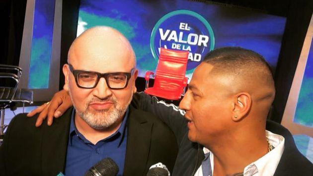 Jonathan Maicelo encaró a Beto Ortiz por su dura reseña tras su derrota en el Madison Square Garden. (Foto: @betoortiz28)