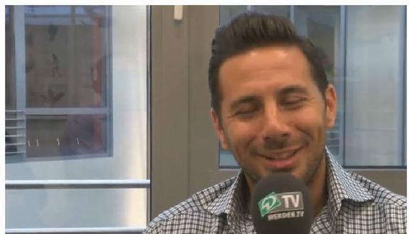 Claudio Pizarro envío un especial saludo a hinchas del Werder Bremen [VIDEO]