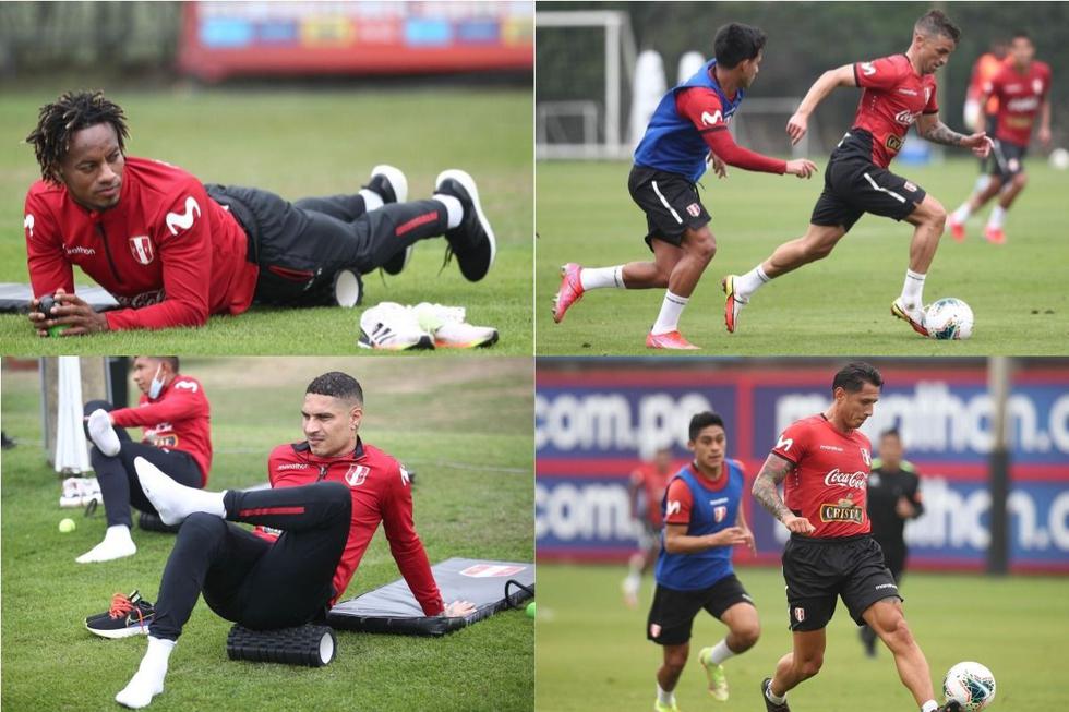 La selección peruana entrenó pensando en el partido contra Venezuela por las Eliminatorias. (Foto: FPF)
