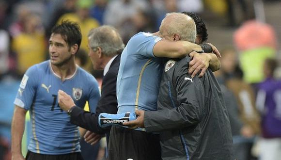 Mundial Brasil 2014: Luis Suárez dedicó gol ante Inglaterra al kinesiólogo de la selección de Uruguay 