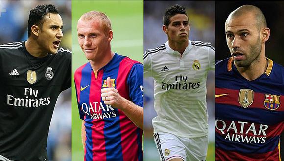 Real Madrid vs. Barcelona: será el último clásico de hasta 7 jugadores