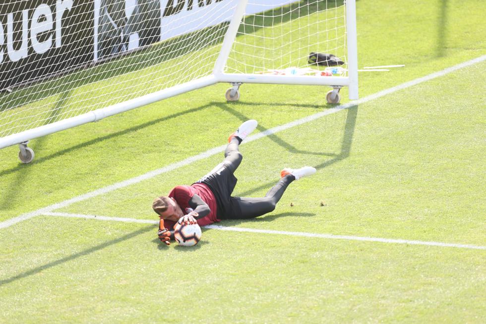 Entrenamiento de River Plate en Estadio de Alianza Lima. (Fotos: Violeta Ayasta / GEC)