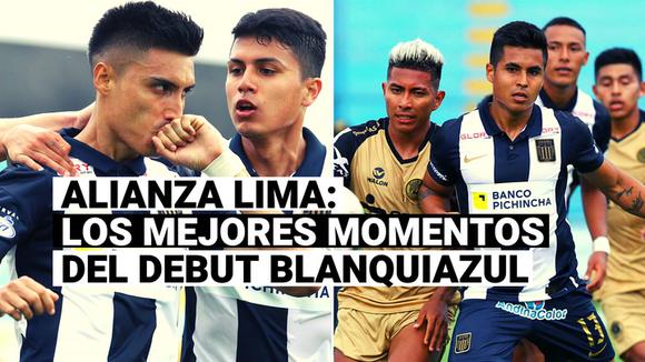 Alianza Lima: Repasa los mejores momentos del debut blanquiazul en la Liga 1