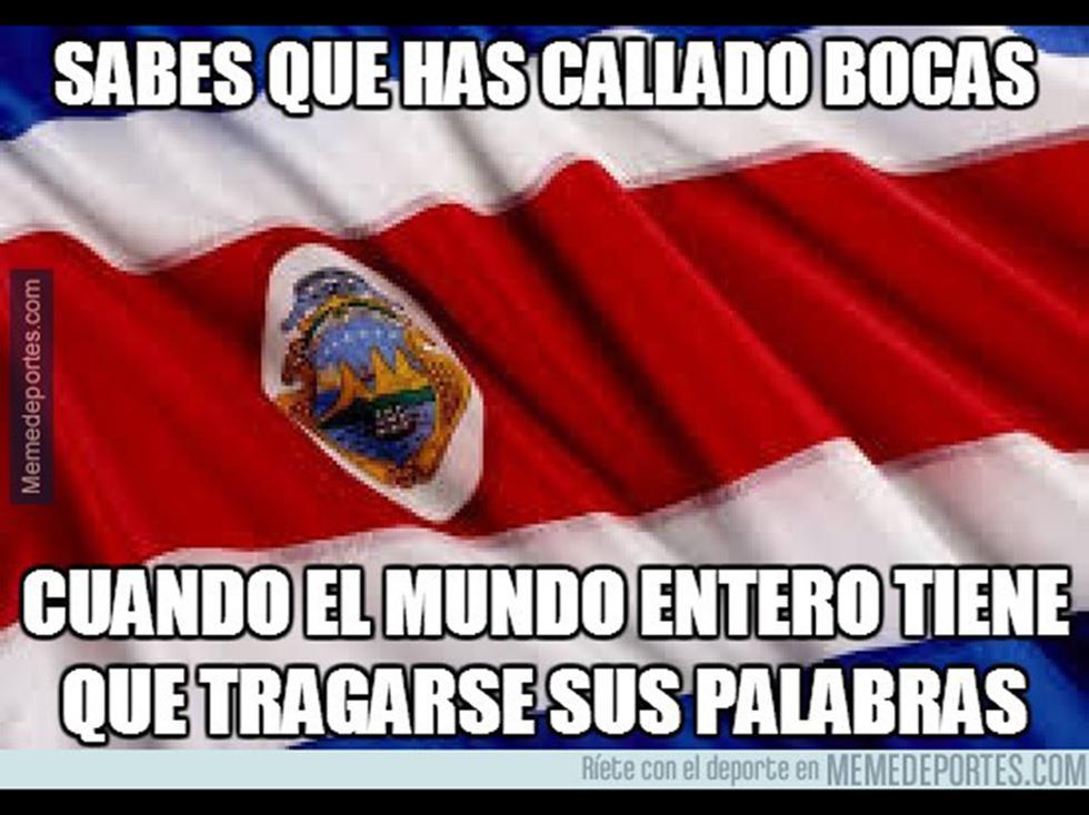 Los memes tras el triunfo de Costa Rica sobre Italia [FOTOS]