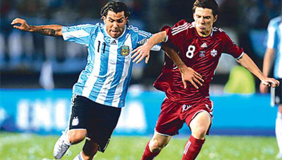 Argentina goleó 5-0 a Canadá en último ensayo para el Mundial Sudáfrica 2010