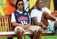 El último adiós de Ronaldinho al fallecido Kobe Bryant: “Descansa en paz, mi amigo"