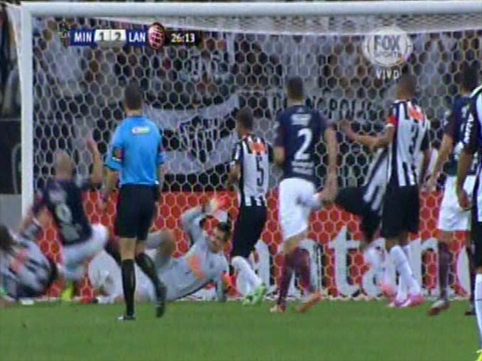 Recopa Sudamericana: Revive el gol que Lanús le está ganando a Mineiro 2-1 [VIDEO]