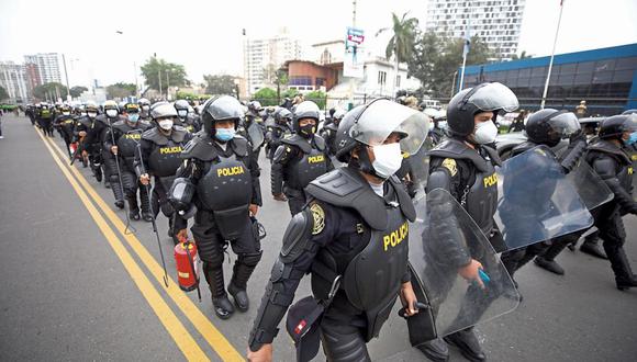 La Policía se encuentra en alerta absoluta en la Región Lima tras la muerte de Abimael Guzmán ante posibles manifestaciones o atentados. (Foto:GEC)