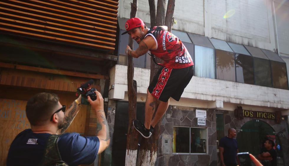 Los seguidores del cuadro carioca comenzaron a hacerse notar desde este martes en la capital. (Foto: Hugo Curotto / GEC)