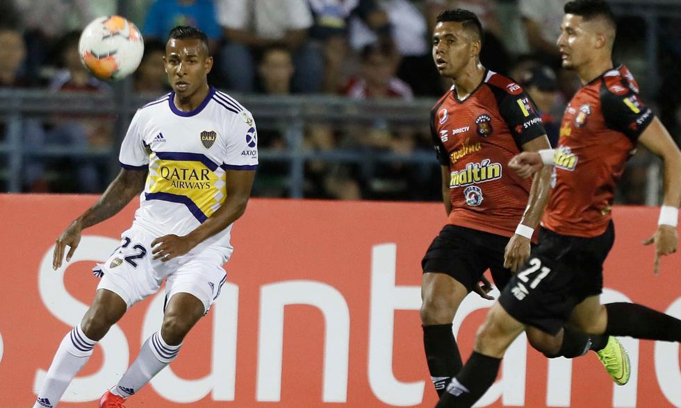 Copa Libertadores Boca Juniors En El Debut De Zambrano No Pudo Con Caracas E Igualo 1 1 Noticias El Bocon Peru