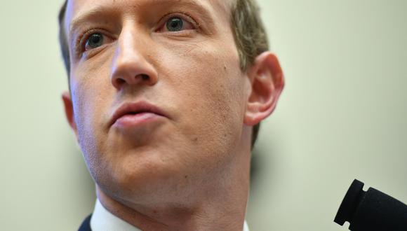 Imagen referencial de Mark Zuckerberg, CEO de Facebook, tomada el 20 de octubre de 2019. (Foto: AFP)
