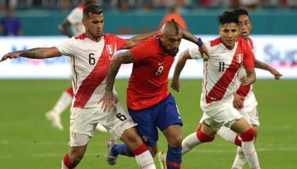 Arturo Vidal, clave en el triunfo de Chile 2-0 en Santiago, no estará presente.
