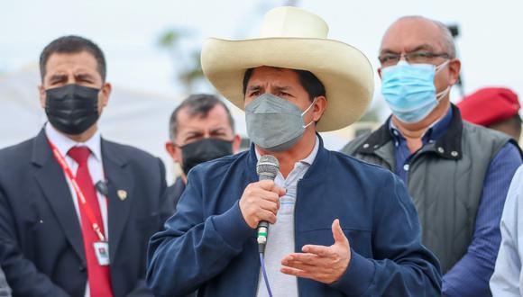Presidente Pedro Castillo se reunió con autoridades del Piura. Foto: Presidencia Perú